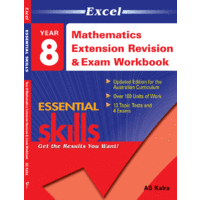 Excel Mathematics Extension Revision & Exam Workbook Year 8