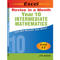 Excel Revise in a Month Intermediate Maths Year 10