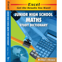 Excel Junior High School Maths Study Dictionary Years 7-10