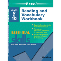 Excel Essential Skills - Reading and Vocabulary Workbook Years 9-10