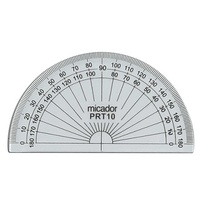 Micador - Plastic Protractor - Translucent