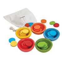 PlanToys - Sort & Count Cups