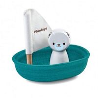 PlanToys - Sailing Boat - Polar Bear