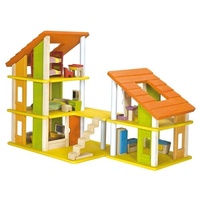 PlanToys - Chalet Dollhouse with Furniture