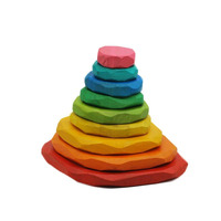 Qtoys - Natural Colour Stacking Stones