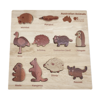 Qtoys - Natural Australian Animal Puzzle