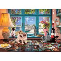 Ravensburger - The Puzzler's Desk Puzzle 1000pc
