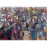 Ravensburger - Star Wars The Mandalorian Challenge Puzzle 1000pc