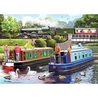 Ravensburger - Leisure Days: A Day On The Canal Puzzle 1000pc