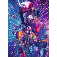 Ravensburger - Star Wars The Mandalorian Large Format Puzzle 500pc