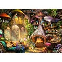 Ravensburger - Mushroom Cottage Puzzle 1000pc