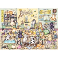 Ravensburger - Crazy Cat's Easter Eggstravaganza Puzzle 1000pc