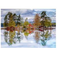 Ravensburger - Lake in Nörrbränningen, Sweden Puzzle 1000pc