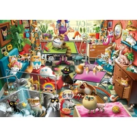 Ravensburger - The Cat Groomer Puzzle 1000pc