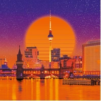 Ravensburger - Berlin Neon Puzzle 500pc