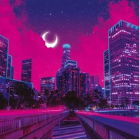 Ravensburger - Los Angeles Neon Puzzle 500pc
