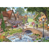 Ravensburger - Leisure Days: Lazy Days By The Stream Puzzle 1000pc