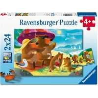 Ravensburger - Bear Family Vacations Puzzle 2x24pc