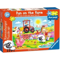 Ravensburger - Fun on the Farm First Floor Puzzle 16pc