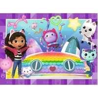 Ravensburger - Gabby's Dollhouse Cat-errific Celebration Puzzle 100pc