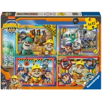 Ravensburger - Rubble & Crew Bumper Puzzle Pack 4x42pc