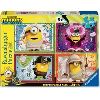 Ravensburger - Minions 3 Bumper Puzzle Pack 4x100pc