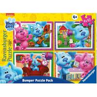 Ravensburger - Blues Clues Bumper Pack Puzzle 4x42pc