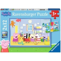 Ravensburger - Peppa's Adventures Puzzle 2x12pc