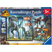 Ravensburger - Jurassic World Domination Puzzle 3x49pc