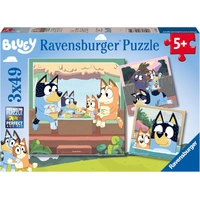 Ravensburger - Bluey Adventures Puzzle 3x49pc