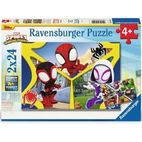 Ravensburger - Spidey And His Amazing Friends Puzzle 2x24pc