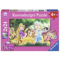 Ravensburger - Best Friends of the Princesses Puzzle 2x24pc