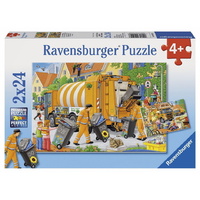 Ravensburger - Trash Removal Puzzle 2x24pc