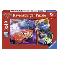 Ravensburger - Disney Cars Puzzle 3x49pc