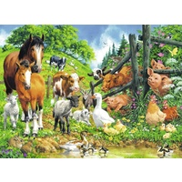 Ravensburger - Animal Get Together Puzzle 100pc 