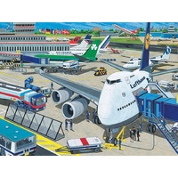 Ravensburger - Airport Puzzle - 100pc