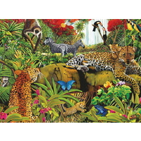 Ravensburger - Wild Jungle Puzzle - 100pc