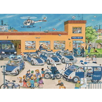 Ravensburger - Police District Puzzle 100pc