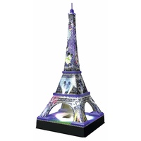 Ravensburger - Mickey & Minnie Eiffel Tower Night Edition 3D Puzzle 216pc