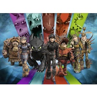 Ravensburger - How to Train Your Dragon 3 Dragon Riders Puzzle 200pc