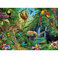 Ravensburger - Animals in the Jungle Puzzle 200pc