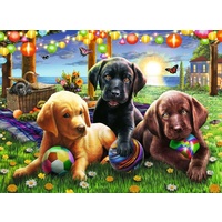 Ravensburger - Puppy Picnic Puzzle 100pc