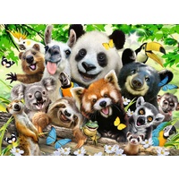 Ravensburger - Wildlife Selfie Puzzle 300pc