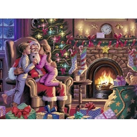 Ravensburger - Kissing Santa Puzzle 300pc