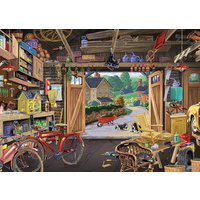Ravensburger - Grandpa's Garage Large Format Puzzle 300pc