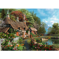 Ravensburger - Cottage on a Lake Large Format Puzzle 300pc