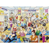 Ravensburger - Fit 4 Nothing Gym Puzzle 500pc