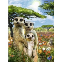 Ravensburger - Happy Meerkats Puzzle 500pc