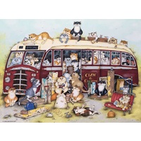 Ravensburger - Crazy Cats… on the Coach Trip 500pc