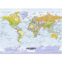 Ravensburger - Political World Map Puzzle 500pc